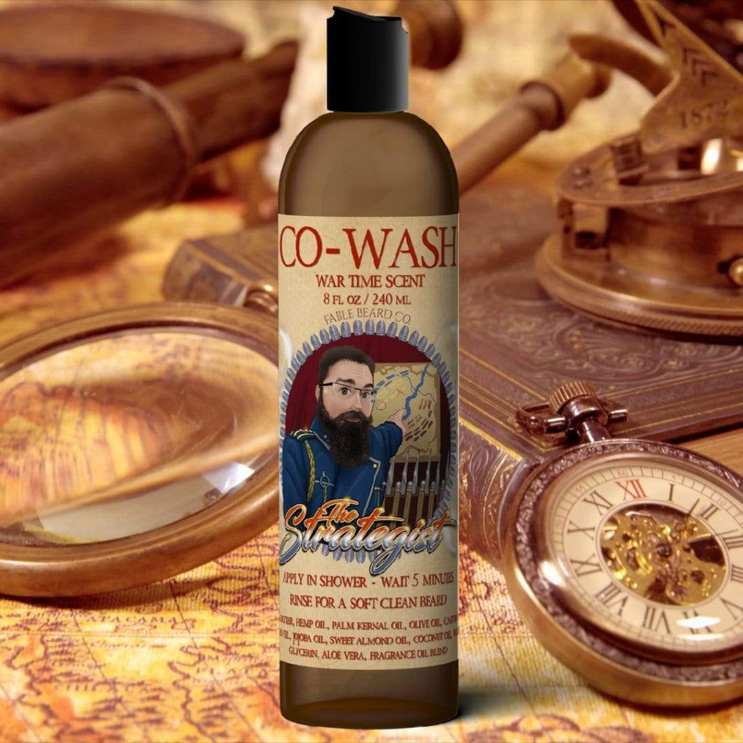 The Strategist - Beard Conditioner - Fresh Leather, Aged Tobacco, Warm Amber, and Sweet Vanilla