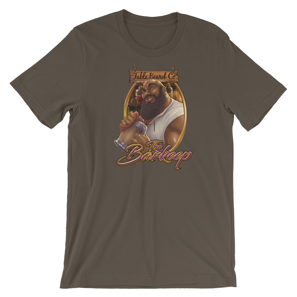 Fable Beard Co. Army / S The Barkeep Short-Sleeve Unisex T-Shirt