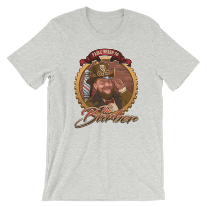 Fable Beard Co. Athletic Heather / S The Barber Short-Sleeve Unisex T-Shirt