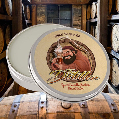 The Distiller - A Spiced Vanilla Bourbon Beard Balm
