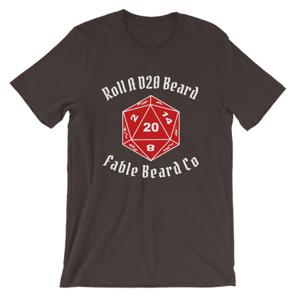 Fable Beard Co. Brown / S Roll A D20 Beard T-Shirt