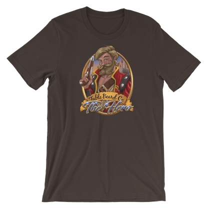 Fable Beard Co. Brown / S The Hero Short-Sleeve Unisex T-Shirt
