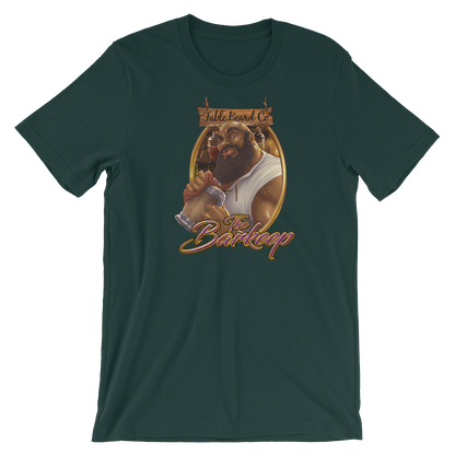 Fable Beard Co. Forest / S The Barkeep Short-Sleeve Unisex T-Shirt
