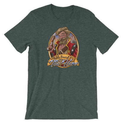 Fable Beard Co. Heather Forest / S The Hero Short-Sleeve Unisex T-Shirt