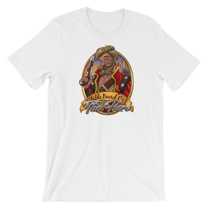 Fable Beard Co. White / XS The Hero Short-Sleeve Unisex T-Shirt