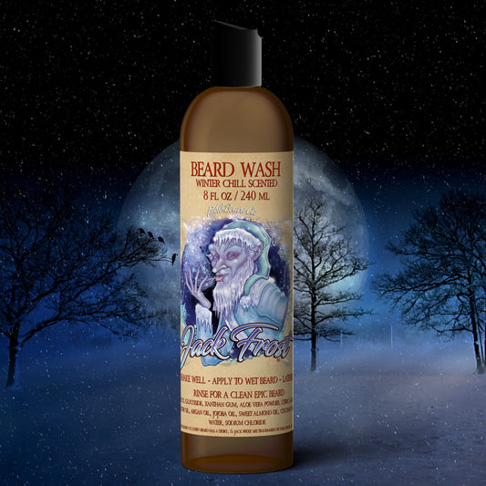 Jack Frost - Beard Wash - Christmas Pine, Fir Trees, and Peppermint Stick