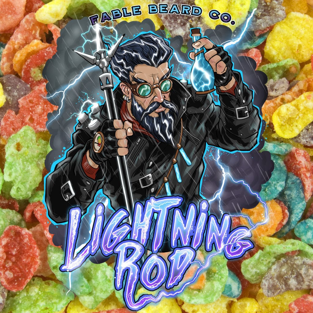 The Lightning Rod - Fruity Cereal Super Hero Beard Oil & Balm Kit