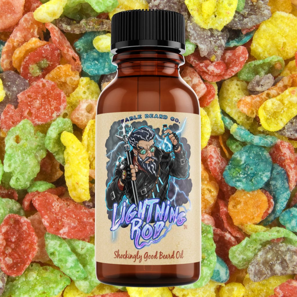 The Lightning Rod - Fruity Cereal Super Hero Beard Oil