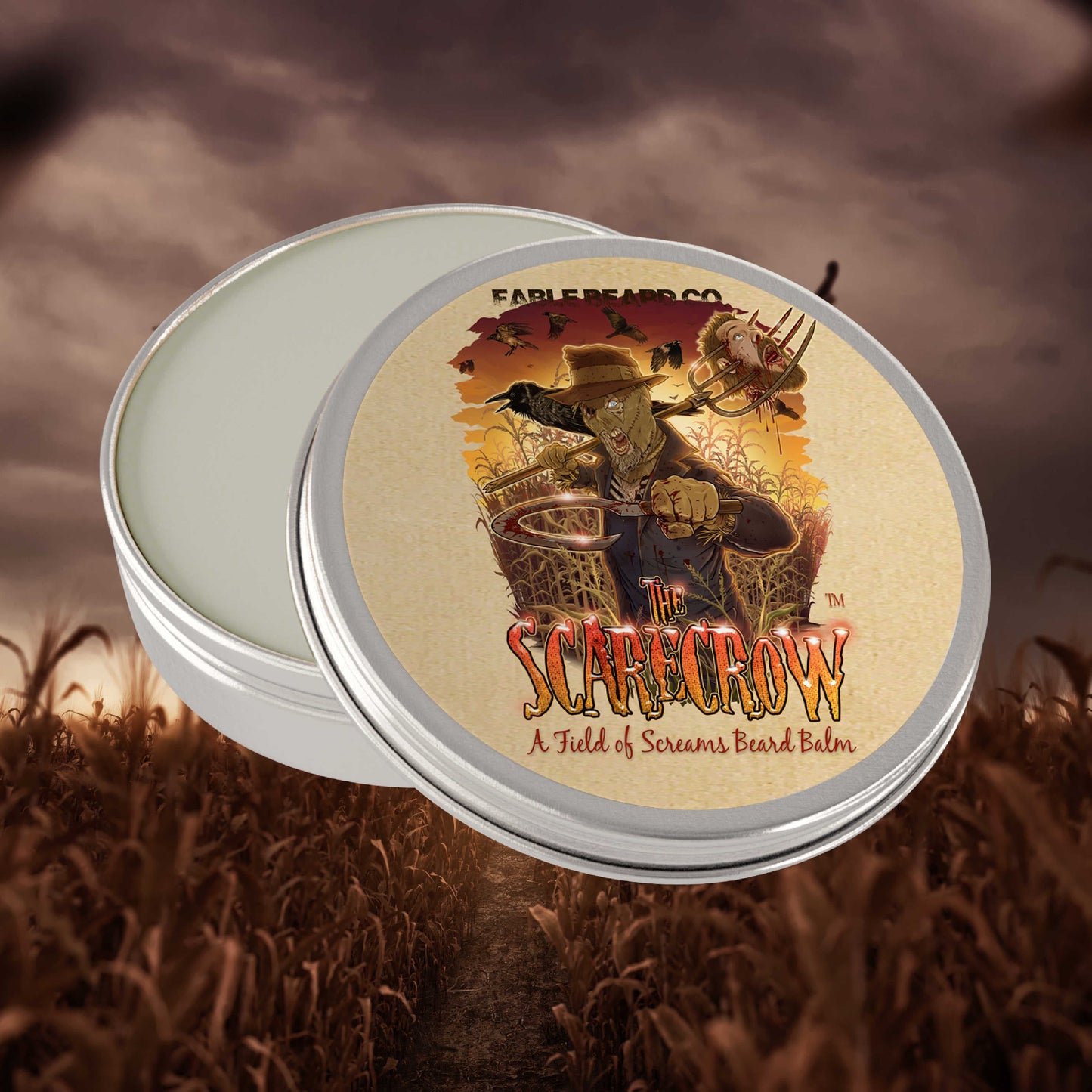 The Scarecrow - Warm Pumpkin Spice & Withered Hay Fields Beard Balm