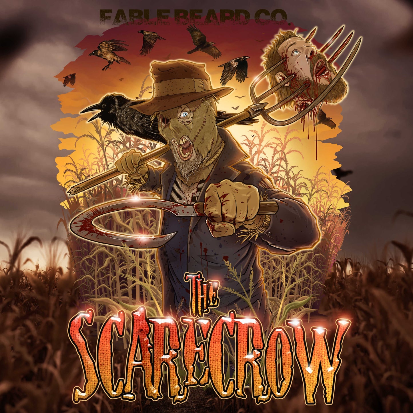 The Scarecrow - Warm Pumpkin Spice & Withered Hay Fields Beard Conditioner